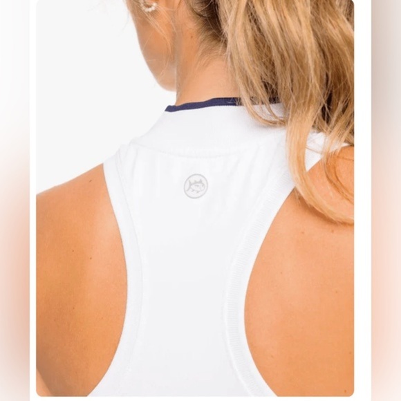 Southern Tide 2pc Kristy classic white‎ Performance tennis Dress set size medium - Picture 3 of 6